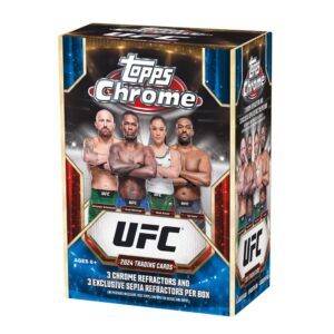 Topps Chrome UFC 2024 - Value Box Sellada (3 Sepia Refractors Garantizados)