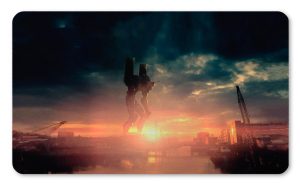 Playmat Evangelion Unit 01 Amanecer