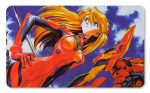 Playmat Asuka y Unit 02 Evangelion