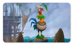 Playmat Lorcana HeiHei Explorador Accidental