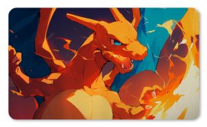 Playmat Charizard Furia Fuego
