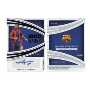 Panini Immaculate Hristo Stoichkov 1/25 Modern Marks