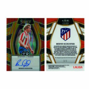 Bernd Schuster Atlético de Madrid Firma Original