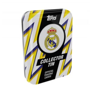 2025/26 Topps Real Madrid - Collector Tin (Lata Sellada + 2 Numeradas)