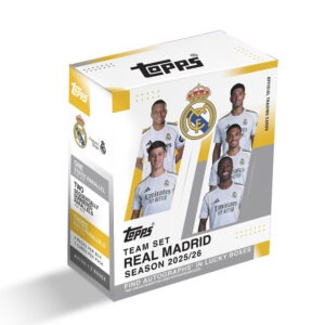 Topps Real Madrid Team Set 25/26 (2 Numeradas y posibilidad de Autógrafo)